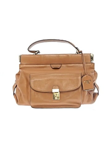 Tory Burch Leather Satchel (view 1)
