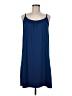 32 Degrees Solid Blue Casual Dress Size M - photo 1