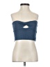 Edikted 100% Acrylic Blue Tube Top Size XS - photo 1