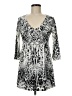 Unity World Wear Silver 3/4 Sleeve Blouse Size M - photo 1