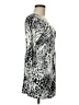 Unity World Wear Silver 3/4 Sleeve Blouse Size M - photo 4