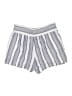 Crown & Ivy Chevron-herringbone Blue Shorts Size 3X - photo 2