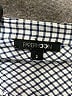 Papermoon Checkered-gingham Blue Short Sleeve Blouse Size S - photo 7