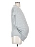 Ingrid + Isabel 100% Modal Gray Short Sleeve Top Size XS Maternity (0) - photo 4