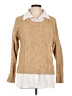 Cato Tan Long Sleeve Top Size L - photo 1