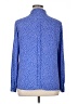 The Limited 100% Polyester Print Blue Long Sleeve Blouse Size XL - photo 2