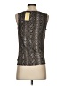 MICHAEL Michael Kors Silver Sleeveless T-Shirt Size P (petite) - photo 2
