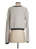 French Connection Color Block Gray Pullover Sweater Size XS - photo 2