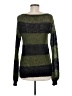 Pam & Gela Metallic Green Pullover Sweater Size M - photo 2