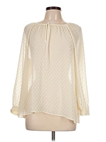 J.Crew Factory Store Long Sleeve Blouse (view 1)