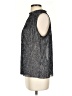 Banana Republic Silver Sleeveless Blouse Size S - photo 5