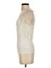 Unbranded Ivory Sleeveless Top Size S - photo 5