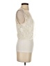 Unbranded Ivory Sleeveless Top Size S - photo 4