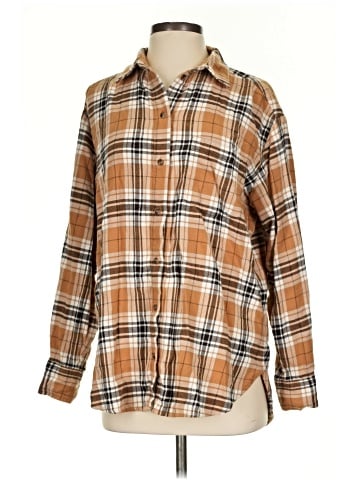 Gap Long Sleeve Button-Down Shirt (view 1)