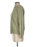 Jeanne Pierre Solid Green Turtleneck Sweater Size S - photo 5