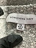 Something Navy Tweed Gray Pullover Sweater Size XS - photo 7