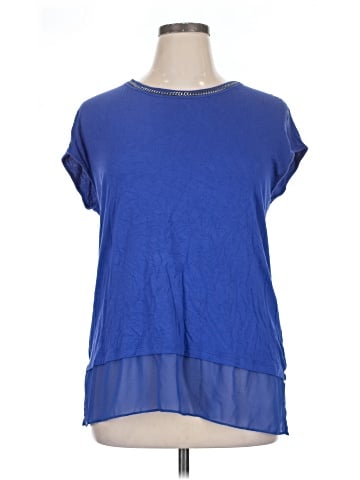 Rose + Olive Short Sleeve Top (view 1)