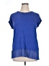 Rose + Olive Blue Short Sleeve Top Size XL - photo 1