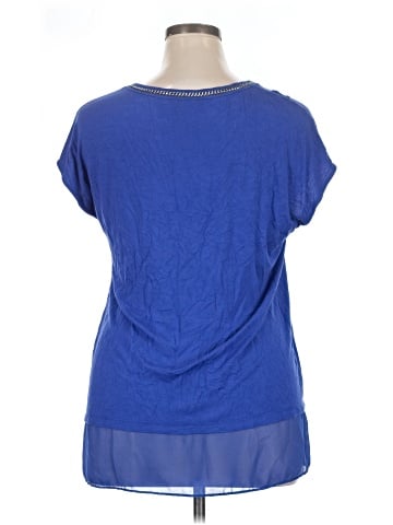 Rose + Olive Short Sleeve Top (view 2)