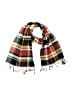 Assorted Brands Plaid Burgundy Red Scarf One size - photo 1