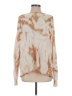 Show Me Your Mumu 100% Cotton Tie-dye Tan Pullover Sweater Size S - photo 1