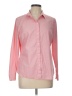Apt. 9 Color Block Pink Long Sleeve Button-Down Shirt Size L - photo 1