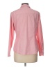 Apt. 9 Color Block Pink Long Sleeve Button-Down Shirt Size L - photo 2