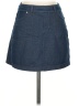 Athleta Solid Blue Denim Skirt Size XXS - photo 1