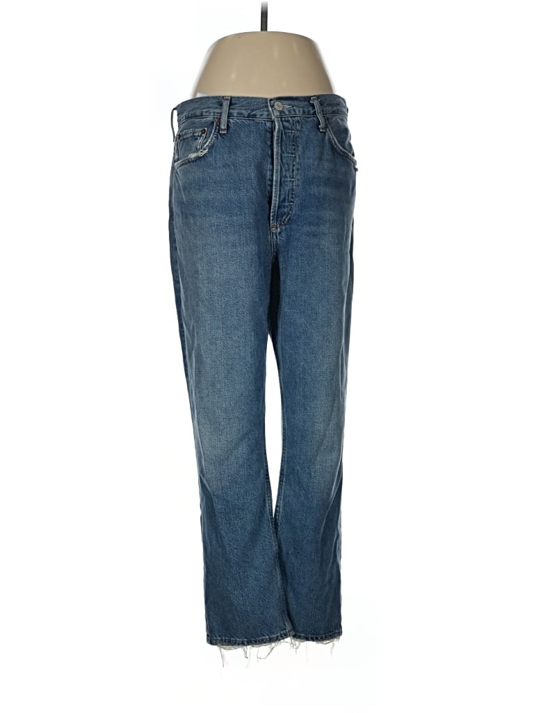 Pre-owned Agolde Jeans In Blue