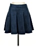She + Sky Solid Blue Casual Skirt Size S - photo 1