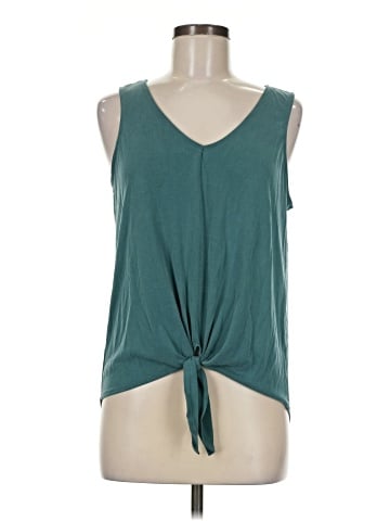 Green Envelope Sleeveless T-Shirt (view 1)
