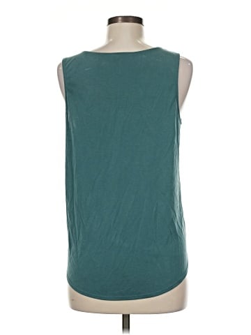 Green Envelope Sleeveless T-Shirt (view 2)