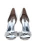 Badgley Mischka Silver Heels Size 10 - photo 2