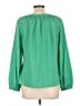 Ninety Green 3/4 Sleeve Blouse Size L - photo 2