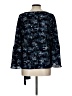 MICHAEL Michael Kors Blue 3/4 Sleeve Blouse Size L - photo 2