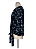MICHAEL Michael Kors Blue 3/4 Sleeve Blouse Size L - photo 5