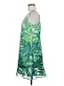 CAbi 100% Polyester Tropical Green Cocktail Dress Size M - photo 5