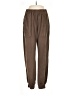 Lumiere 100% Polyester Brown Casual Pants Size M - photo 1