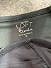 LOFT Beach Solid Black One Piece Swimsuit Size 16 - photo 3