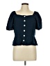Universal Thread Blue Short Sleeve Blouse Size L - photo 1