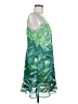 CAbi 100% Polyester Tropical Green Cocktail Dress Size M - photo 4