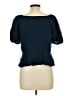 Universal Thread Blue Short Sleeve Blouse Size L - photo 2