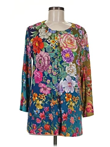 Johnny Was 3/4 Sleeve Blouse (view 1)
