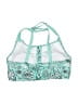 Unbranded Paisley Teal Swimsuit Top Size M - photo 2