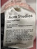 Acne Studios 100% Cotton Solid Pink Yana Face Sweatshirt Size XXS - photo 3