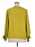 Vince Camuto 100% Polyester Green Long Sleeve Blouse Size 2X (estimated) - photo 2