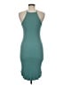 Soprano Solid Teal Cocktail Dress Size M - photo 2