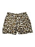 J.Crew Animal Print Gold Shorts Size 2 - photo 1
