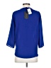 Gibson 100% Polyester Blue 3/4 Sleeve Blouse Size XS - photo 2