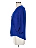 Gibson 100% Polyester Blue 3/4 Sleeve Blouse Size XS - photo 5